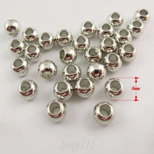 800pcs White K CCB Round Beads Charms Decoration Jewelry Accessories 37645