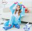 UK Adult Unicorn Unisex Women Kigurumi Animal Cosplay Costume Onesi6^^ Pajamas