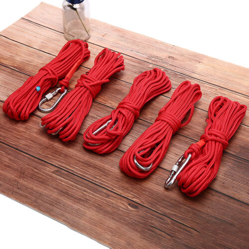 10M Red Fishing Magnets Rope Strong Search Magnets Fishing Pot Fishing Magnet la