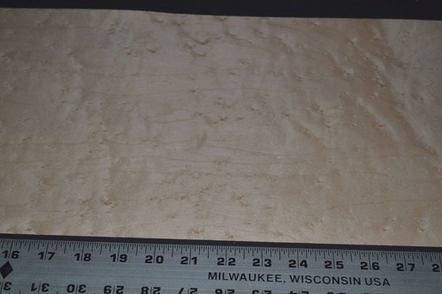 Birdseye Maple Raw Wood Veneer Sheets 9.5 x 38 inches 1//42nd thick G7634-42