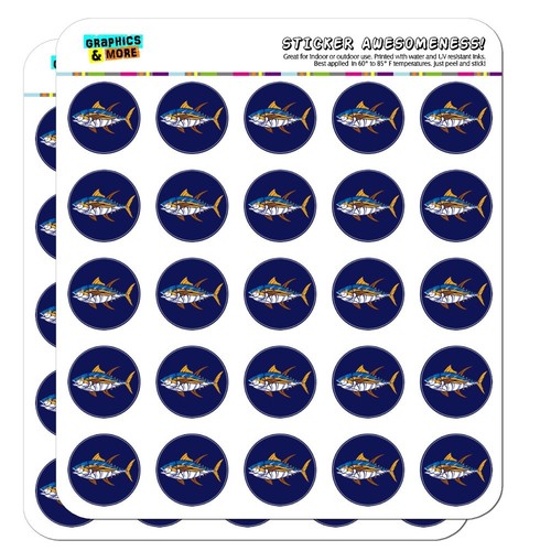 Tuna Fish Design Planner Calendar Scrapbooking Crafting Stickers