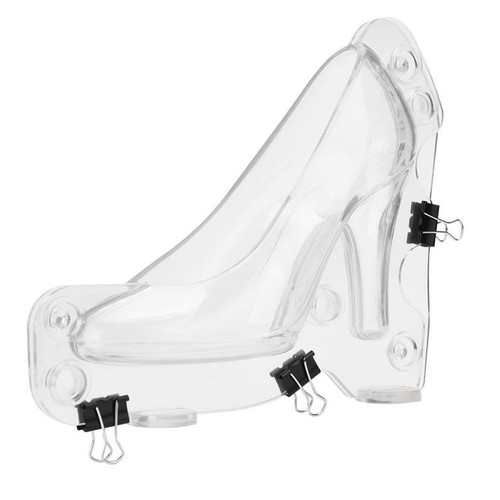 3D High Heel Shoe Chocolate Mould Candy Cake Jelly Mold Wedding Decorating DIY