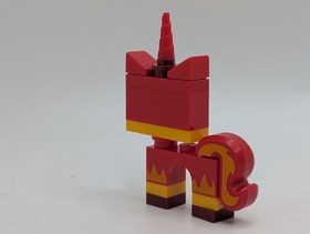 Lego The Lego Movie Unikitty Super Angry Kitty Minifigure from Set 70817