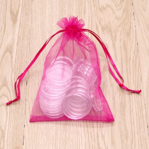 15x20 20x30cm Wedding Favour Bag Jewellery Packing Organza Pouch Gift Bags 100x 