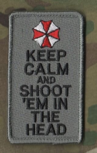 Keep Calm /'n Zombie on AFSOC SEAL SPECIAL WARFARE OPERATOR ODA VELCRO PATCH