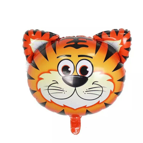 1PCS Animal Safari Foil Face Balloon Jungle Happy Birthday Party Decorations NEW 