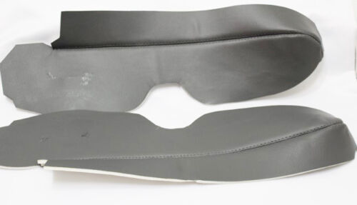 Details about  / Synthetic Leather Gray Door Panel Armrest Covers Fits 07-12 Honda CR-V