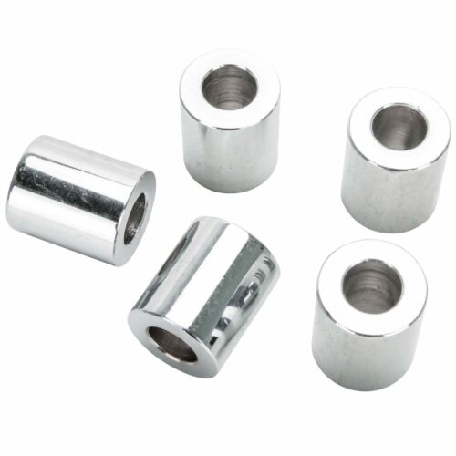 Colony #SPC-039 3/8 ID x 7/8 length Chrome Steel Universal Spacer 5 pack USA 