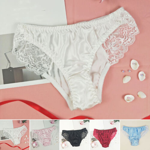 Womens Lingerie Lace Panties Slim Elastic Low Waist Breathable Comfy Underwear