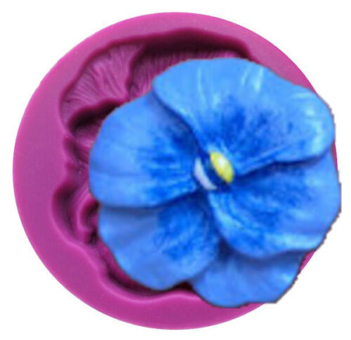 Pansy Mini Silicone Mold for Fondant Gum Paste Chocolate Crafts