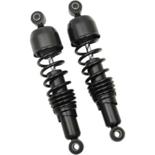 Black 11" Replacement Shocks Rear Suspension for Harley Dyna FXD FXDWG 91-17 