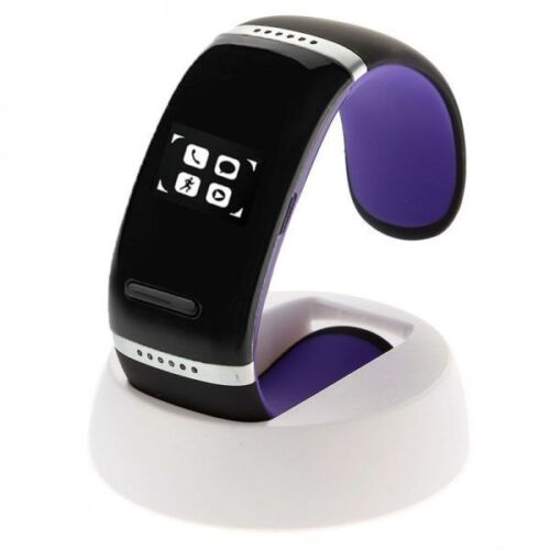 Bracelet connecté Bluetooth LED montre sportive podomètre smartphone