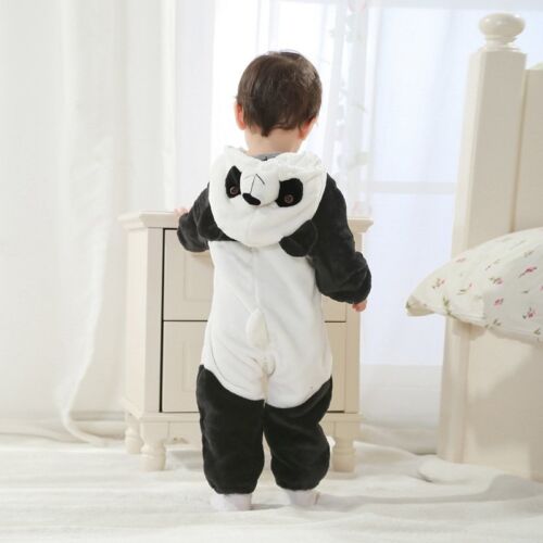 Baby Boy Girl Christmas Panda Fancy Party Costume Outfit Clothes Cosplay New