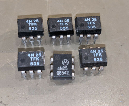 6 Stück Optokoppler 4N25