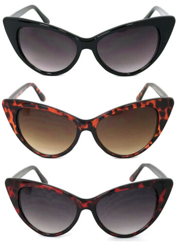 Womens Cat Eye Sunglasses 20s Classic Mod Retro Vintage Style UV400