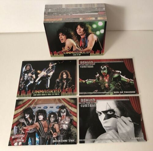 PRESS PASS/2009 COMPLETE TRADING CARD SET ~ GENE SIMMONS Details about   KISS 360 DEGREES 