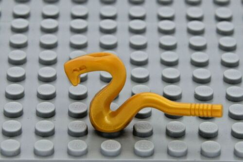 NEW Lego Ninjago Ninja Raised Pearl Gold Snake