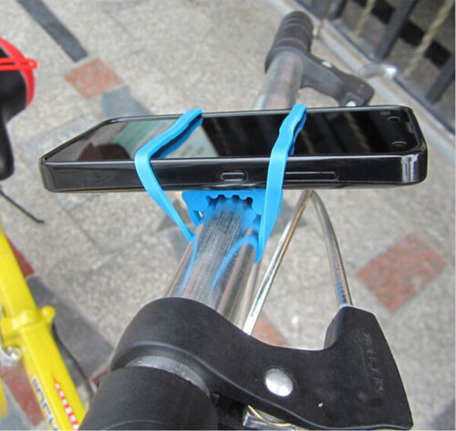 Fahrrad-Handy GPS Halter Halterung Silikon Gummi elastische Band BanWCHYGYRs$ 
