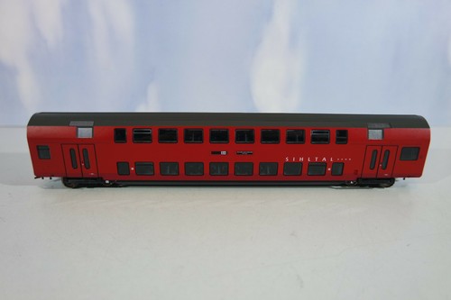 Fleischmann 5734 K Rarität Doppelstockwagen Sihltalbahn neu in OVP