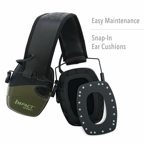 Honeywell 1013530 Howard Leight Casque Antibruit Pliable Impact Sport SNR 25