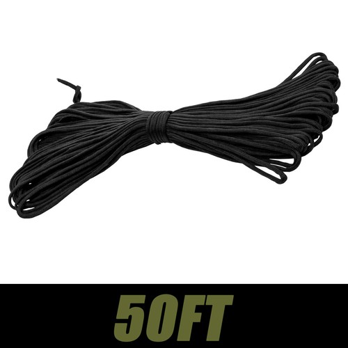 25//50//100//250FT 7 Strand Type Parachute Cord Spec Outdoor Safety Survival YS7