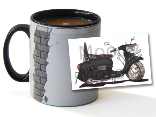 Cartoon Scooter Moped GP200 Personalised Mug Cup 