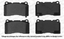 2009 2010 Ford Mustang Shelby GT500 Max Performance Metallic Brake Pads F