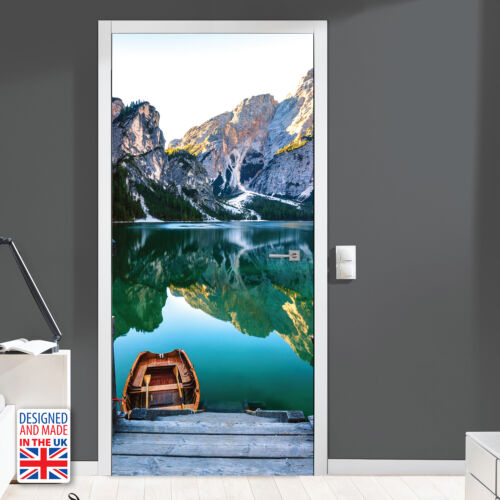 Peaceful Self-Adhesive Door Mural Sticker For All Europe Size 90Cm X 200Cm