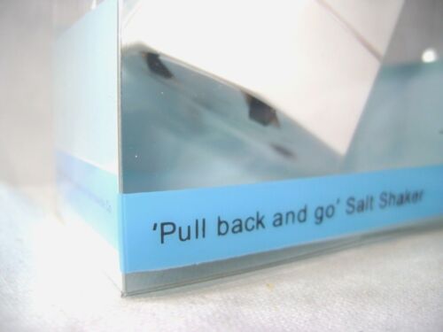 NEW PASS THE SALT SHAKER PULL BACK /&GO MOVING ACTION NOVELTY TABLE CONDIMENT FUN