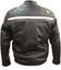 U1 UNICORNO Uomo Casual Giacca in pelle con strisce /"TUTTE LE TAGLIE/"