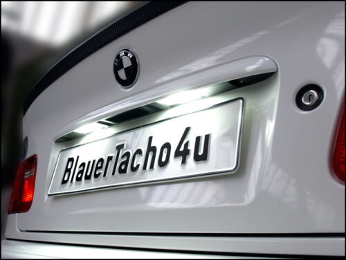 24 SMD LED Kennzeichenleuchte License Plate Light passend für BMW 5er E39 E-Prüf