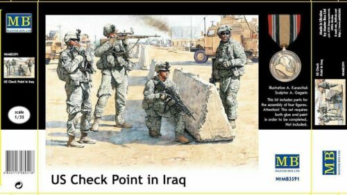 Masterbox 1:35 US IRAK Check Point