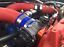 04-15 STI Torque Solution Throttle Body Spacer Red for 06-14 Subaru WRX