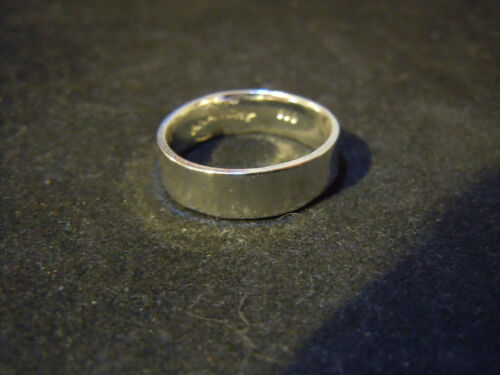 NEW PURE SILVER .999 BULLION SZ63/4 WOMAN RING MADE BY ANARCHY P.M JEWELRY #E-1 