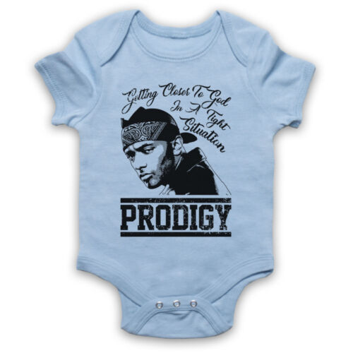 Mobb Deep Prodigy Shook Ones part II rappeur Officieux Baby Grow Babygrow Cadeau 