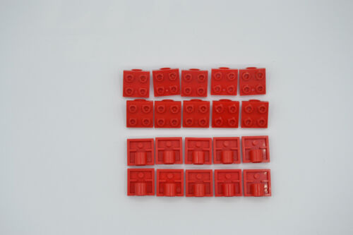 LEGO 20 x Technik Platte 2x2 mit 1 Loch Achse rot red axis 1 hole 2444 244421