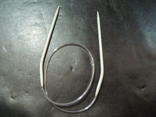 Size 4.50 mm Pony Metal Circular Knitting Pins/ Knitting Needles 100 cm long 