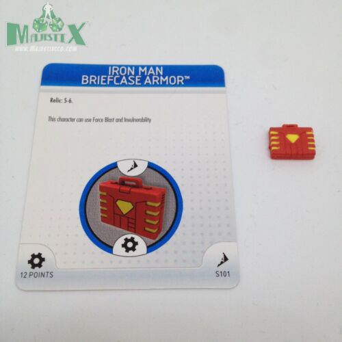 Heroclix Chaos War set Iron Man Briefcase Armor #S101 LE Special Object w//card!