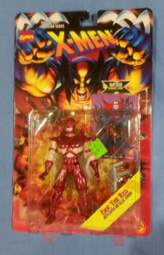 X-Men Invasion Series Eric le rouge figurine Comme neuf on Card