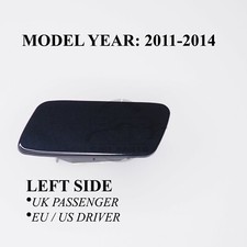Couvercle De Lave-Phare Côté Gauche Pour VW Passat B7 3C 2011-2014 Noir Profond