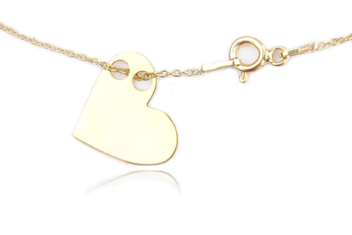 Jewellery®  Women’s Layered Style Pendant Asymmetric Gold Heart Necklace. Ah