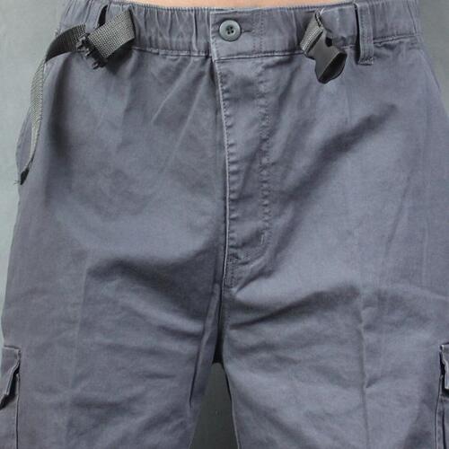 Mens Baggy Loose Pants Casual Overalls Cargo Work Cotton Size Trousers Lit01 