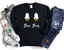 Boo abejas Mujeres Halloween Sudaderas Camisetas Prendas con capucha