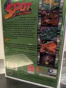 Spot Goes to Hollywood (Sega Saturn, 1996) Authentic & Complete w/ Registration!