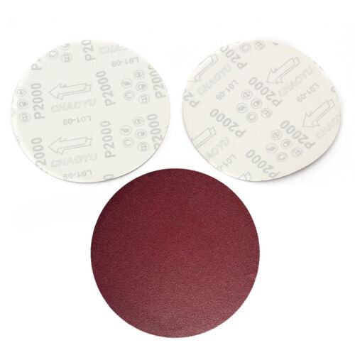 60PCS 180mm Sanding Discs 7 inch Sandpaper Pads Hook and Loop 60 80 120-320 Grit