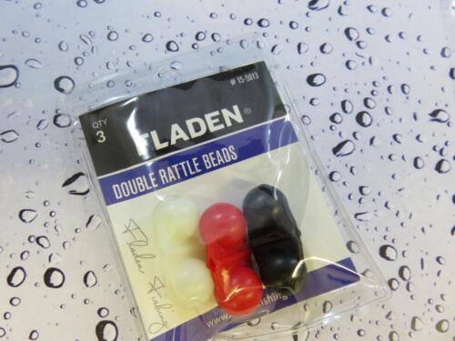 FLADEN TWIN RATTLE ATTRACTOR BEADS FOR SEA BOAT PIER FISHING RIGS