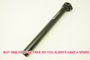 31.6mm DOUBLE BOLT ALLOY SEAT POST MICRO ADJUST 350mm BUY ONE GET ONE FREE