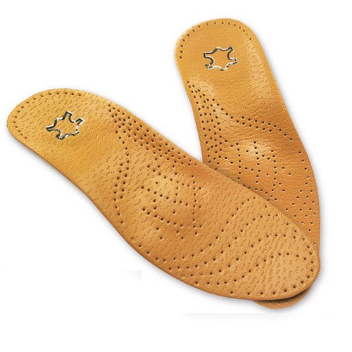 Orthopedic Pain Relief Leather Latex Insole Shoes Pads Foot Health Care