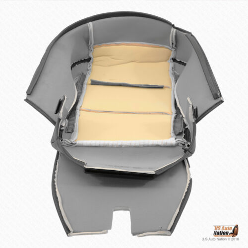 2007 2008 Front PASSENGER Side Bottom LEATHER Seat Cover For Nissan Titan GRAY 2007 2008 Front PASSENGER Side Bottom LEATHER Seat Cover For Nissan Titan GRAY