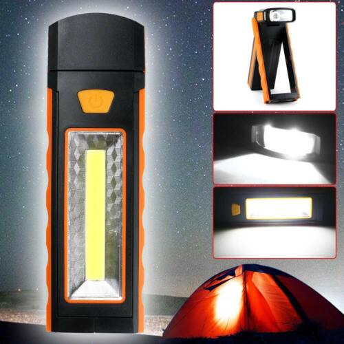 3W COB LED Camping Flashlight  Lamp Inspection Working Tent Light Magnetic 
